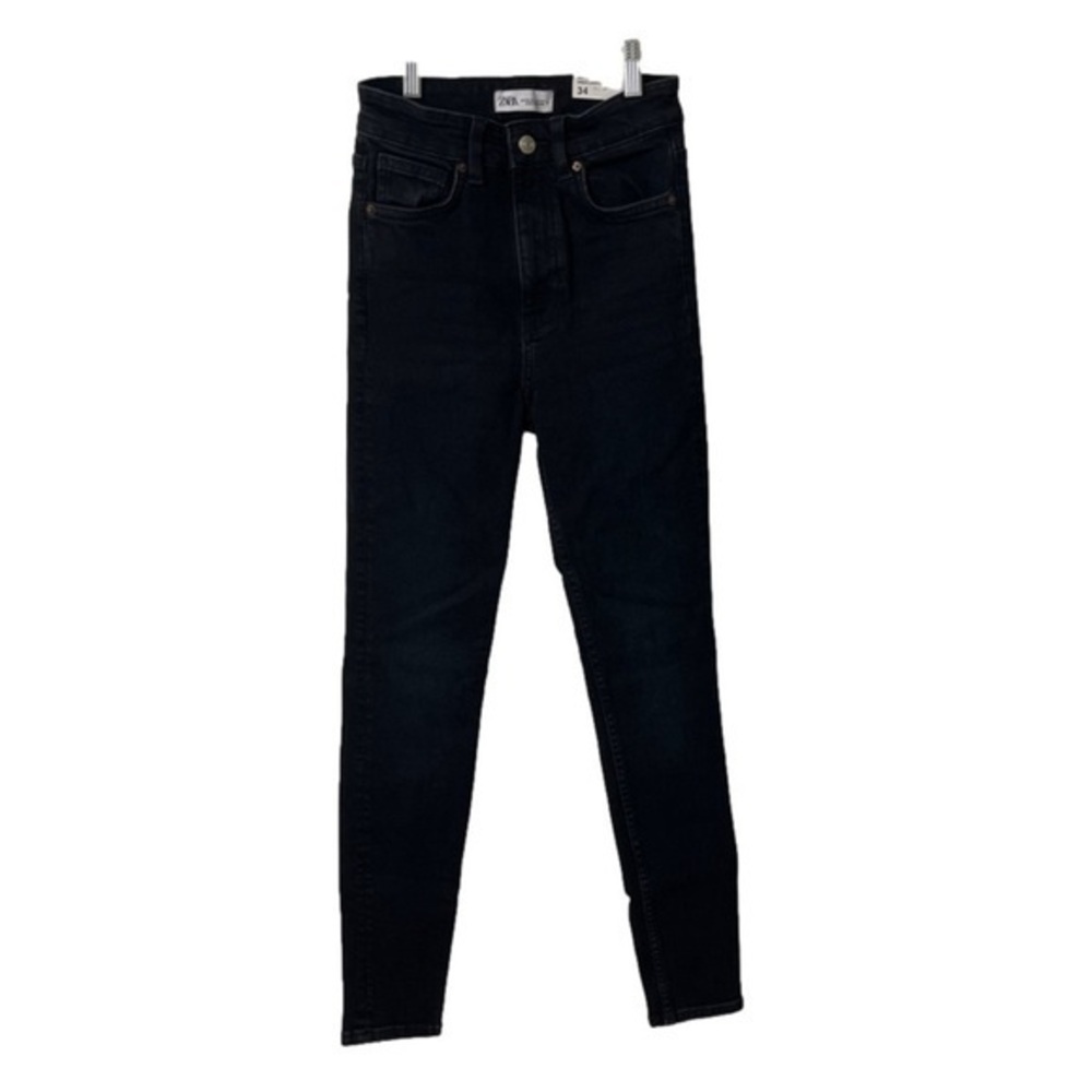 ⭐️ NWT Zara Hi-rise ankle length vintage skinny black jeans- size 2